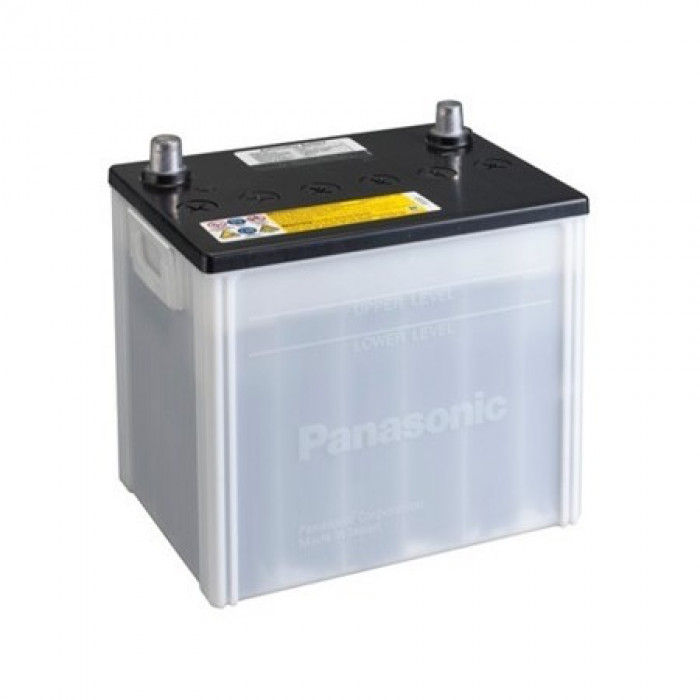 Аккумулятор автомобильный Panasonic 75D23L, 65 A/ч 620А обр. пол. 232x173x220