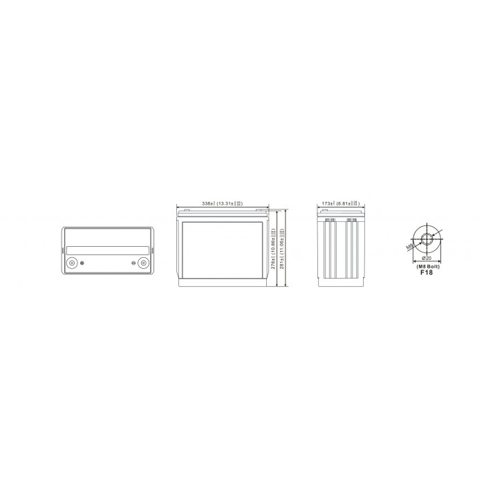 Аккумулятор WBR HRL12490W