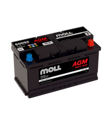 Аккумулятор автомобильный MOLL AGM LN5 Start-Stop 95Ah (80095)