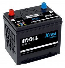 Аккумулятор автомобильный MOLL XTRA charge D26L 75Ah (74075)
