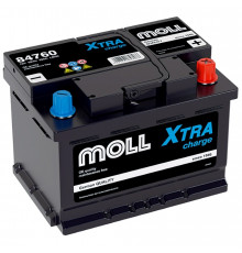 Аккумулятор автомобильный MOLL XTRA charge LBN2 60Ah (84760)