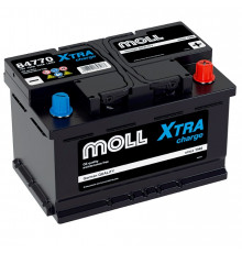 Аккумулятор автомобильный MOLL XTRA charge LBN3 70Ah (84770)