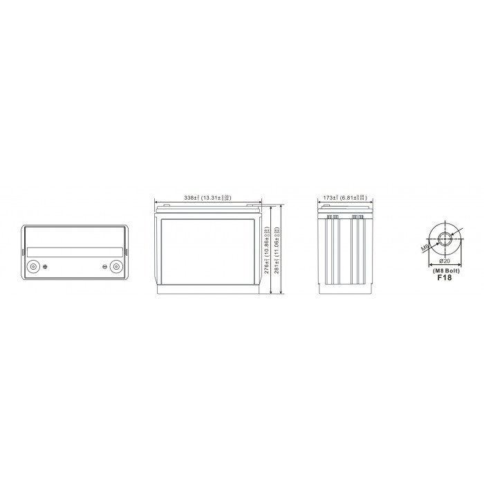Аккумулятор WBR HRL12510W