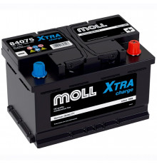 Аккумулятор автомобильный MOLL XTRA charge LN3 75Ah (84075)