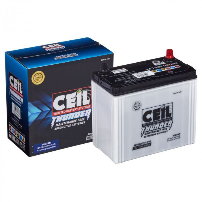 Аккумулятор CEIL JIS 60B24R 50Ач 500А 238x129x227  пр. пол.