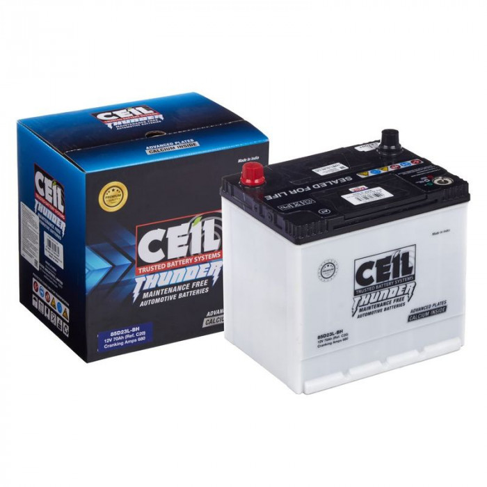Аккумулятор CEIL JIS 85D23L-BH 70Ач 680А 232x172x225  обр. пол.