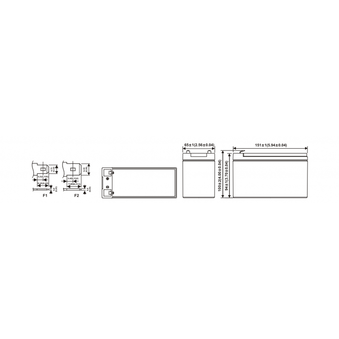 Аккумулятор WBR UPS12580