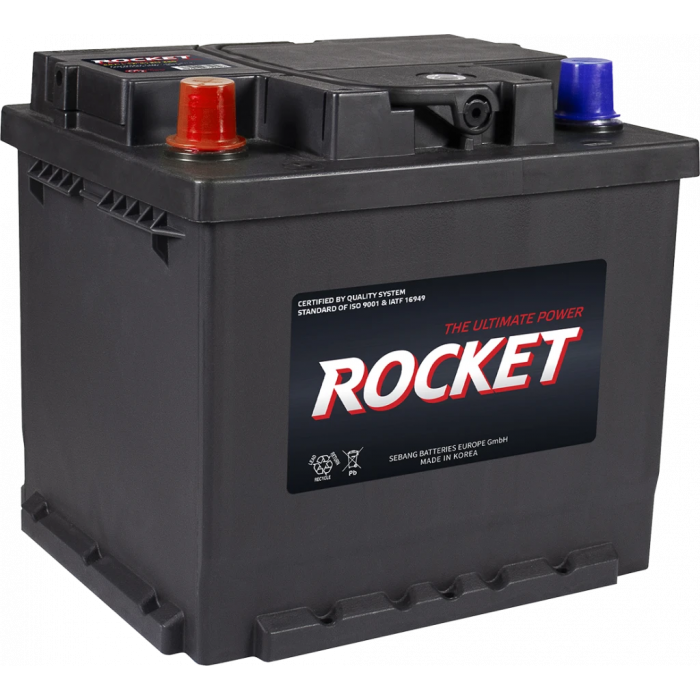 Аккумулятор Rocket 55Ah 480A пр. пол. (207x175x190) SMF 55R-L1