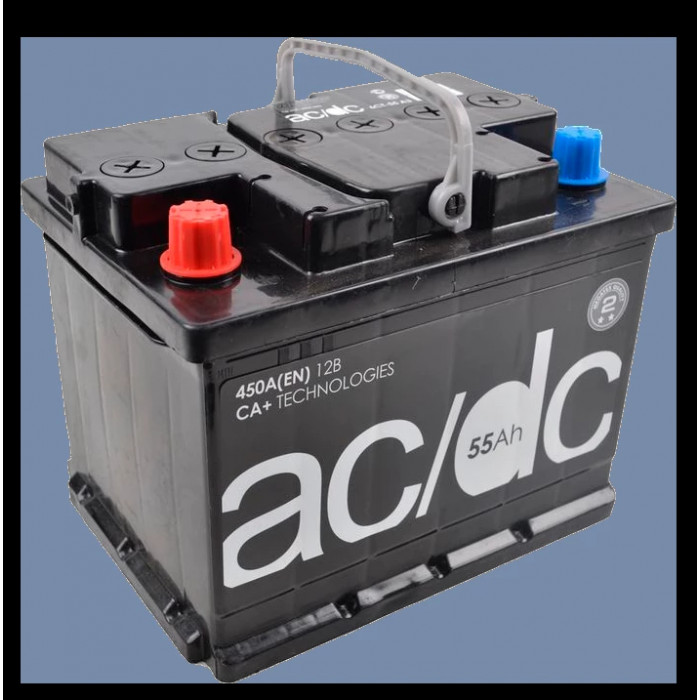 Аккумулятор AC/DC 55R обр. пол. 450A 242x175x190