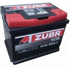 Автомобильный аккумулятор Zubr Ultra L2 60R+ 600А обр. пол. 242x175x190