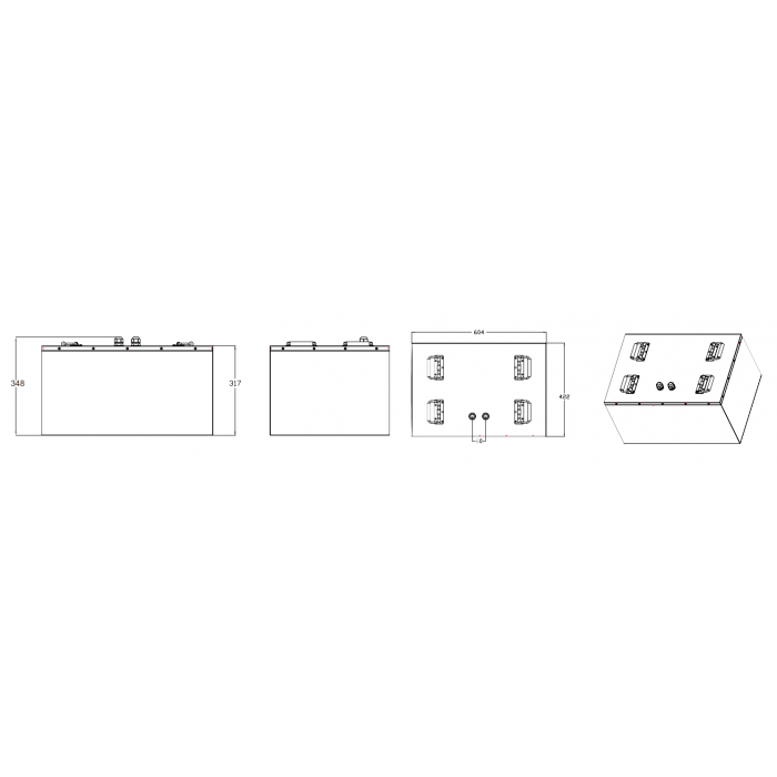Аккумулятор WBR GPLi24-144-M
