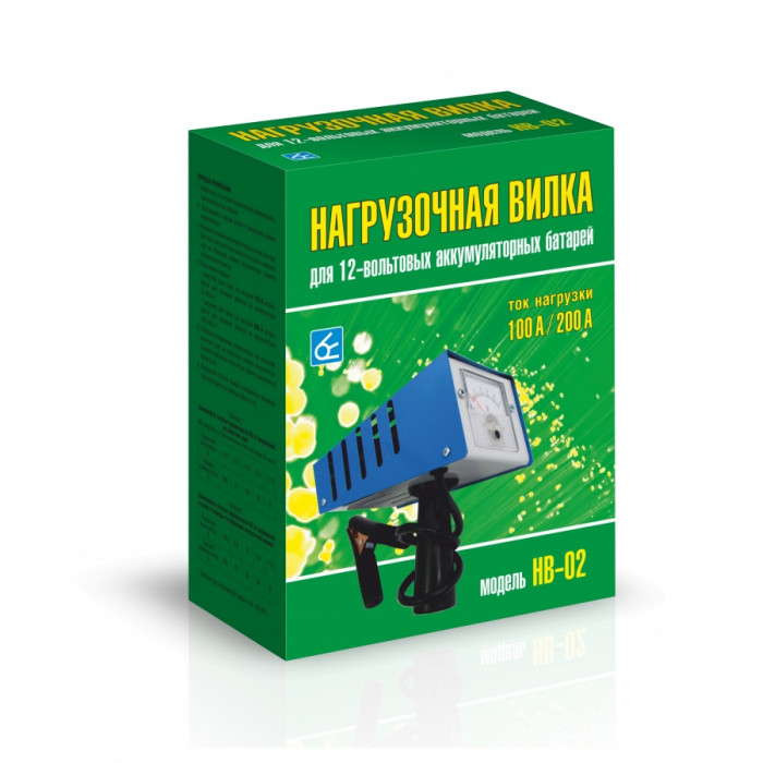 Нагрузочная вилка для тестирования аккумуляторов Вымпел НВ-02