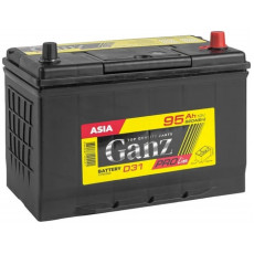 Автомобильный аккумулятор GANZ PRO-Line JIS 95R+ D31 EN 820А  обр. пол. 306x173x220