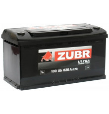 Автомобильный аккумулятор Zubr Ultra 6CT-100.0 L5 100R+ 940А обр. пол. 353x175x190