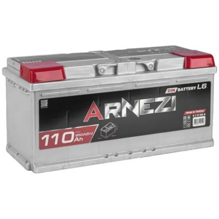 Автомобильный аккумулятор Arnezi DIN SMF 110R+ L6 EN 950А обр. пол. 393x175x190