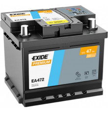 Аккумулятор EXIDE Premium EA472 47R обр. пол. 450A 207x175x190