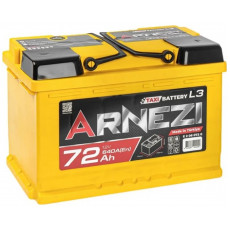 Автомобильный аккумулятор Arnezi TAXI SMF 72R+ L3 EN 640А  обр. пол. 278x175x190