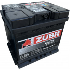 Автомобильный аккумулятор Zubr Ultra L1 50L 440А пр. пол. 207x175x190