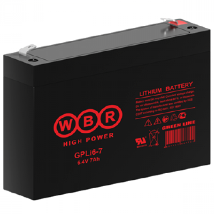 Аккумулятор WBR GPLi6-7