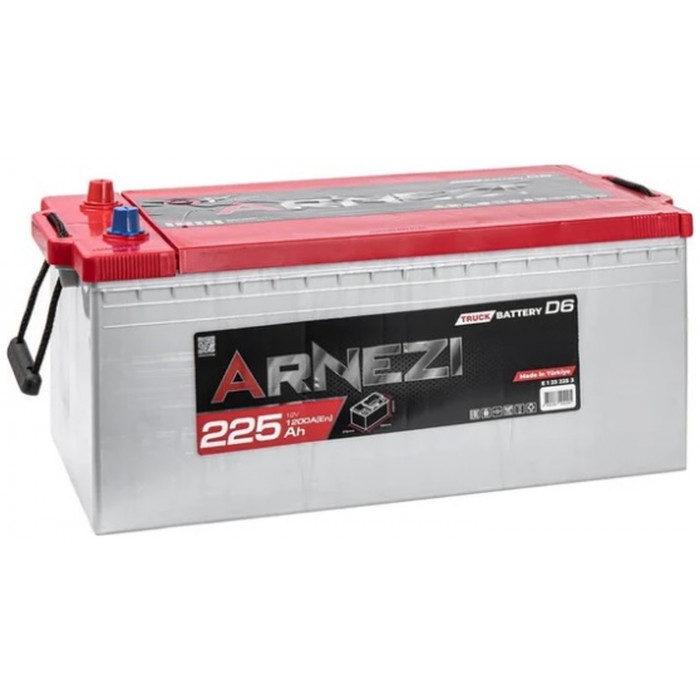 Грузовой аккумулятор Arnezi HD SMF 225L+(3) C EN 1200А обр. пол. 518x276x242