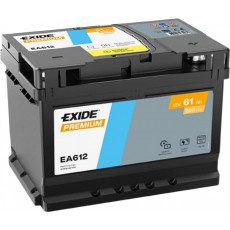 Аккумулятор EXIDE Premium EA612 61R обр. пол. 600A 242x175x190