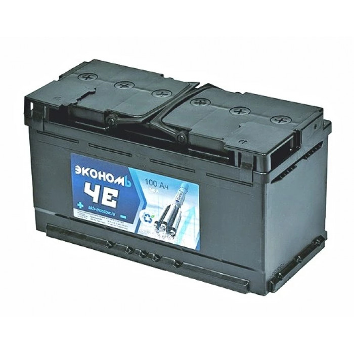 Аккумуляторная батарея Эконом Че 100R обр. пол. 740A 353x175x190