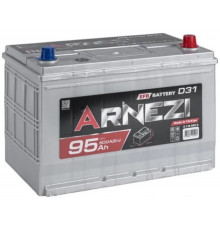 Автомобильный аккумулятор Arnezi JIS SMF 95R+ D31L EN 800А  обр. пол. 306x173x220