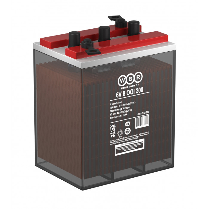 Аккумулятор WBR 6V 10 OGi 250