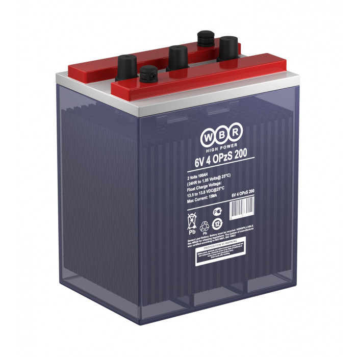 Аккумулятор WBR 6V 6 OPzS 300