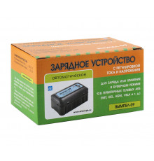 Зарядное устройство Вымпел 09 (автомат, 0.25-1.2А, 12-16В для гелевых и кислотных АКБ 0.8-20Ач с рег. ток. и напряж.)