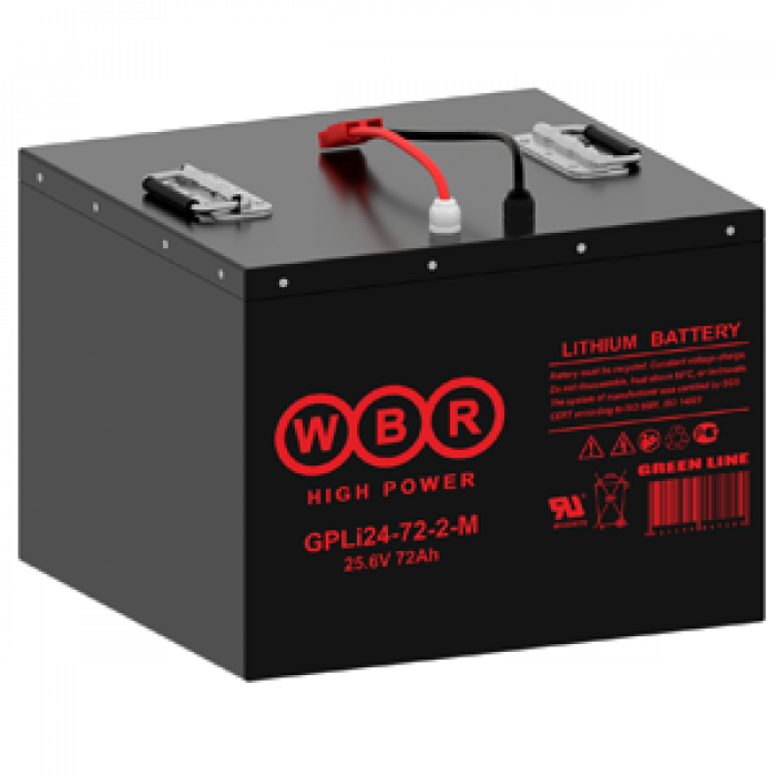 Аккумулятор WBR GPLi24-72-2-M