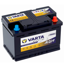 Аккумулятор Varta AGM L3 75R обр. пол. 760A 278x175x190 (575 901 076)