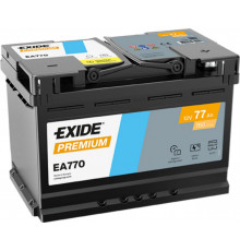 Аккумулятор EXIDE Premium EA770 77R обр. пол. 760A 278x175x190