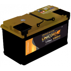 Аккумулятор UNICORN GOLD 110R обр. пол. 1000A 353x175x190