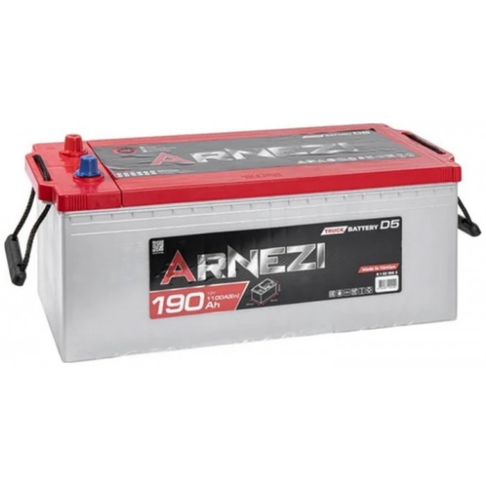 Грузовой аккумулятор Arnezi HD SMF 190 А/ч L+(3) B EN 1100А обр. пол. 513x223x223
