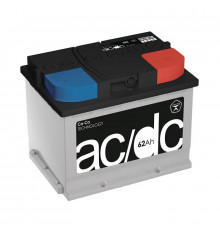 Аккумулятор AC/DC 62R обр. пол. низкий 550A 242x175x175