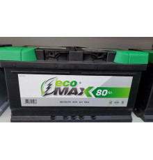 Аккумулятор ECOMAX 80R обр. пол. 740A низкий 315x175x175