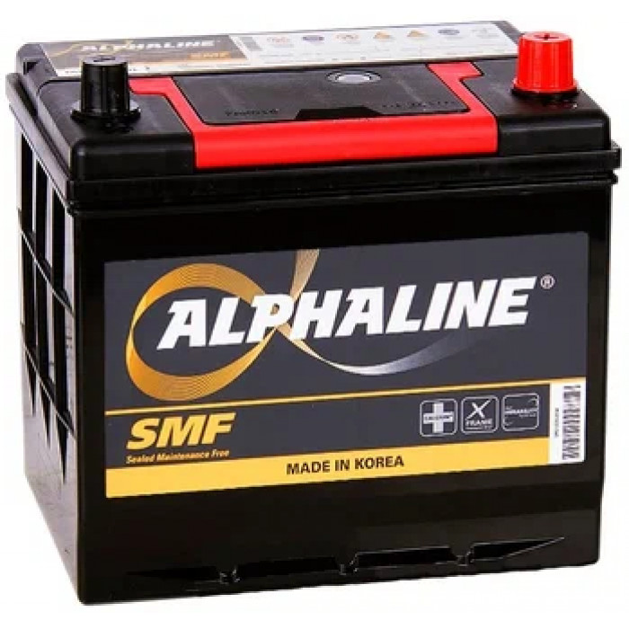 Аккумулятор Alphaline STANDART 75D23L 65R обр. пол. 580A 232x173x225
