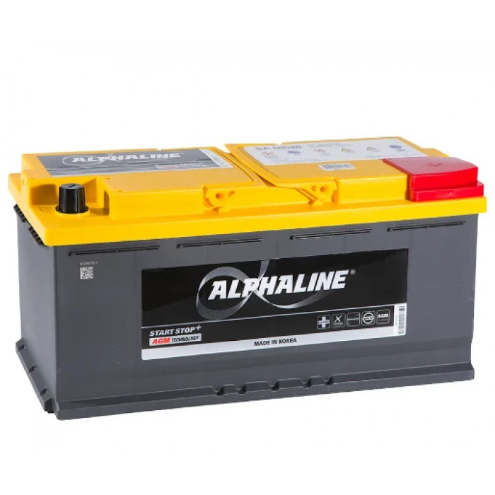 Аккумулятор Alphaline AGM 105R обр. пол. 950A 393x175x190 Start-Stop for BMW