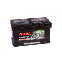 Аккумулятор Moll EFB 75R Start-Stop 760A 315x175x175