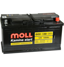 Аккумулятор Moll Kamina Start 100R 850A (353x175x190)