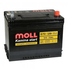 Аккумулятор Moll Kamina Start Asia 70R 540A (260x169x225)