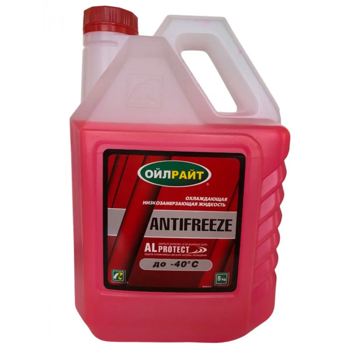 OILRIGHT Антифриз -40 (красный) 1кг