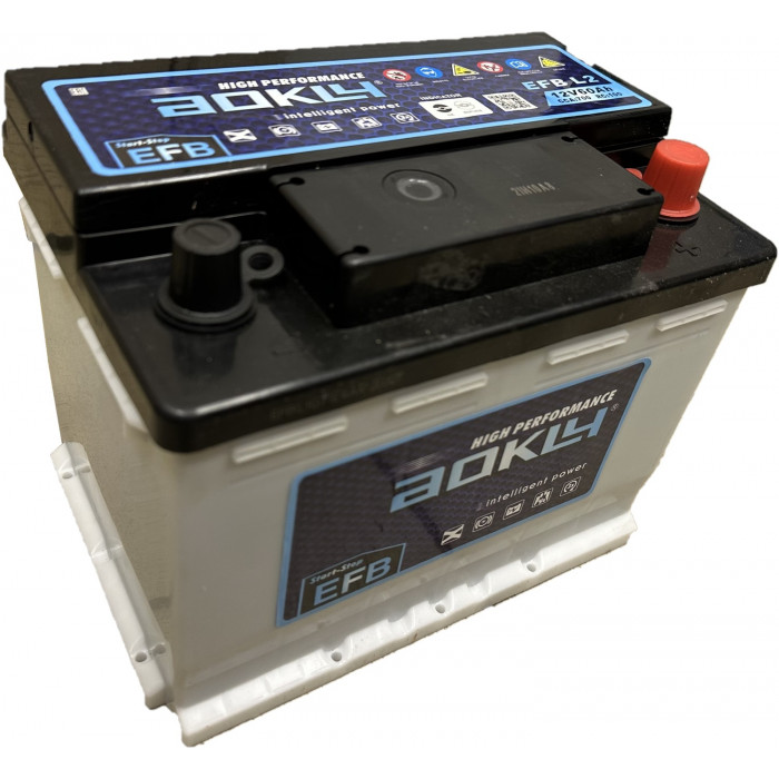 Автомобильный аккумулятор Aokly EFB Stop&Go 60R+ L2 EN 700А обр. пол. 242x175x190
