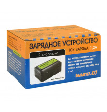 Зарядное устройство Вымпел 07 (автомат, 1.2А, 12В для гелевых и кислотных АКБ)