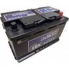 Автомобильный аккумулятор Aokly AGM 6CT-80.0 L4 80 А/ч 800А обр. пол. 315x175x190