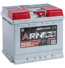 Автомобильный аккумулятор Arnezi DIN SMF 55R+ L1 EN 450А обр. пол. 207x175x190