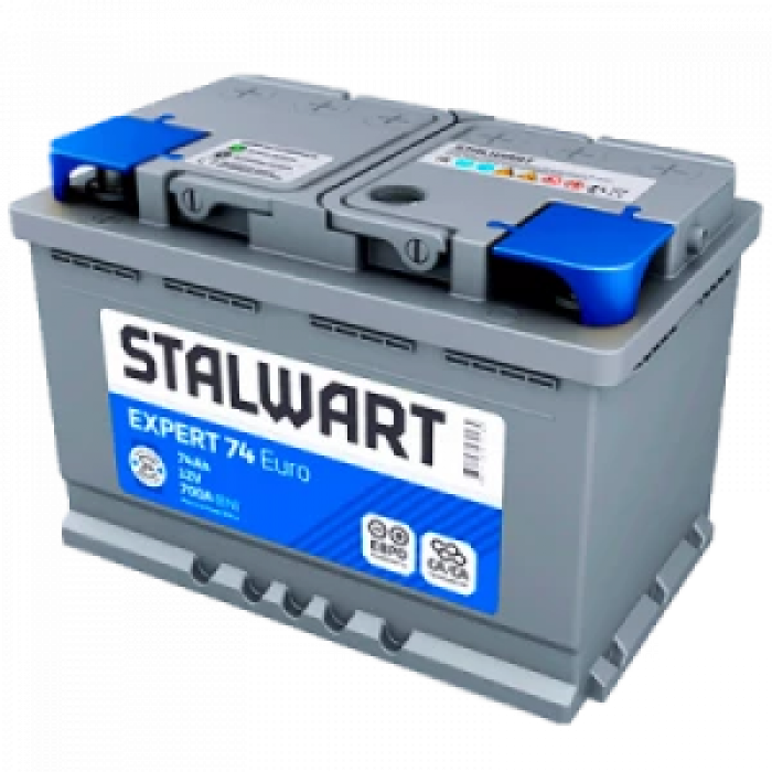 Аккумулятор STALWART Expert 74R обр. пол. 700A 278x175x190