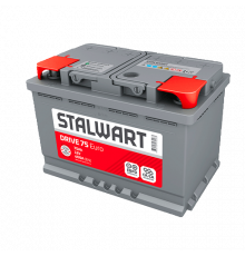 Аккумулятор STALWART Drive 75R обр. пол. 600A 278x175x190