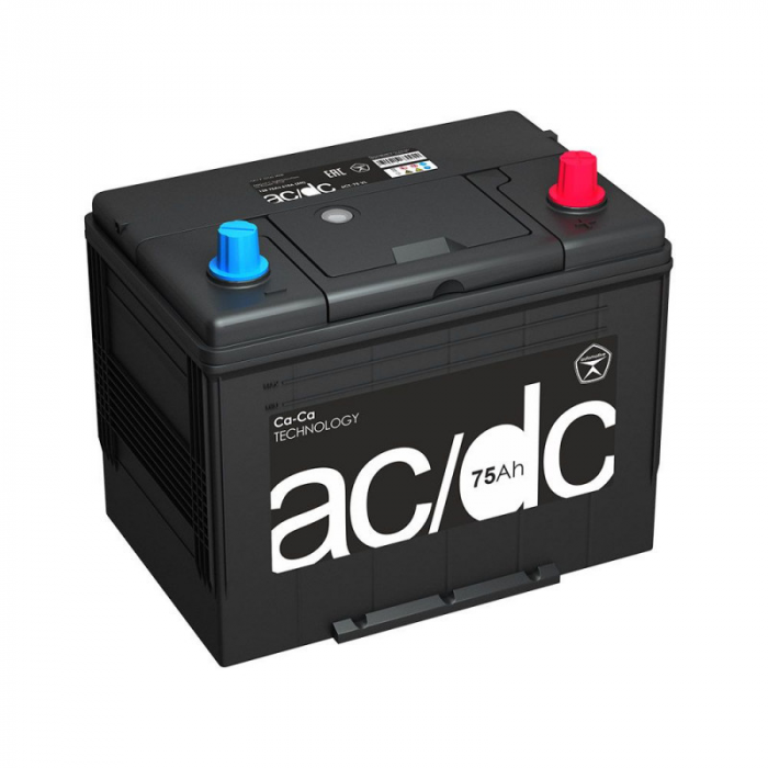 Аккумулятор AC/DC 85D26L 75R обр. пол. 660A 260x173x220
